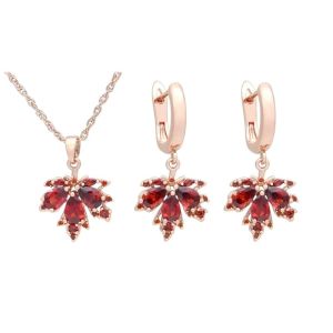 Set "Autumn Shades" placat cu aur roz