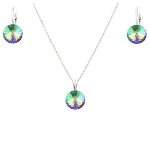 Set cristale Swarovski Paradise Shine si argint