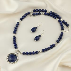 Set lapis lazuli