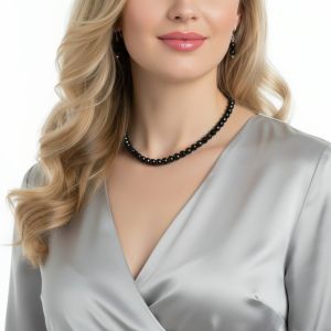 Set onix fatetat si argint