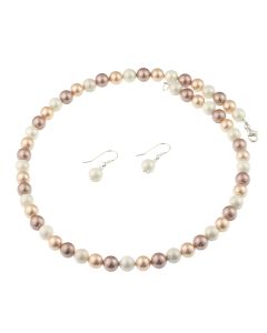 Set din perle de Mallorca multicolore