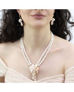 Set "Principessa" din perle naturale