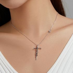 Colier din argint Faith