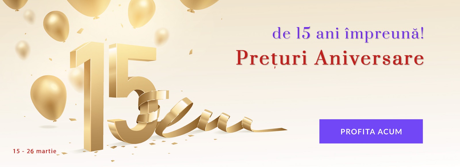 15 ANI IMPREUNA